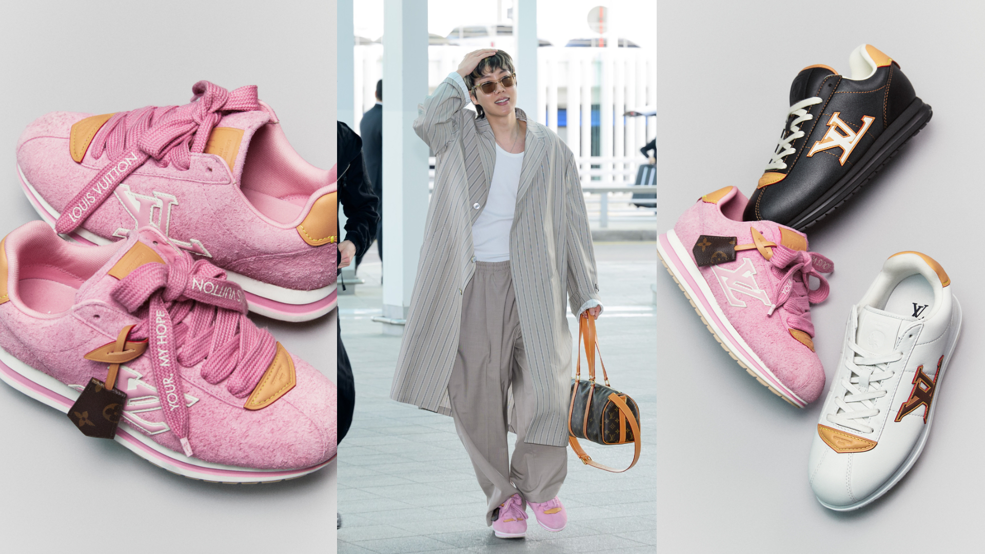 Louis Vuitton&times;j-hope LV Buttersoft運動鞋